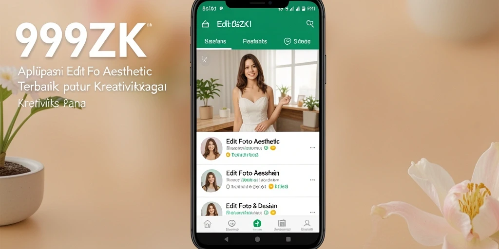 Screenshot antarmuka aplikasi 999ZK yang memukau dan fungsional.