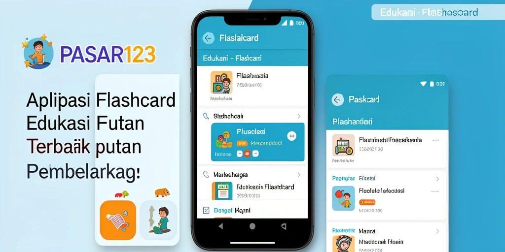 Tampilan antarmuka aplikasi PASAR123 yang menarik dan fungsional.
