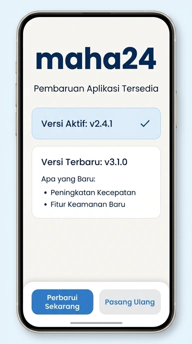 Riwayat Versi Aplikasi maha24 untuk Android